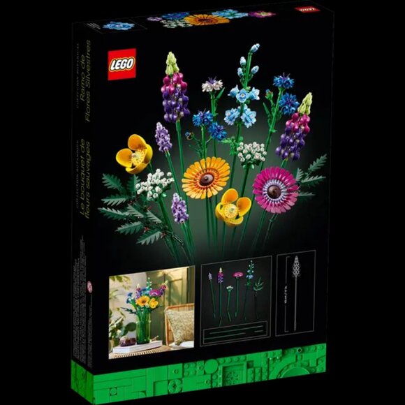 Lego Botanical Collection Wildflower Bouquet - NIB - Picture 7 of 8